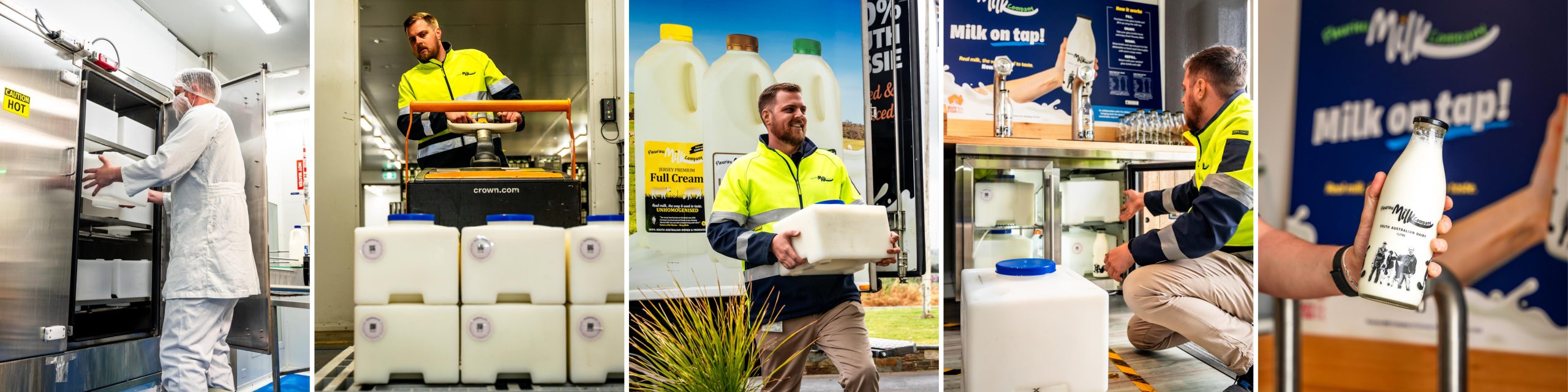 Milk on Tap at Fleurieu Milk